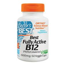 Doctors Best - Fully Active B12 1500mcg 60 vgc