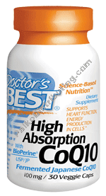 Doctors Best - High Absorption CoQ10 30 vgc