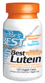 Doctors Best - Lutein 20mg Lutein Esters 120 vgc