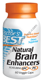 Doctors Best - Natural Brain Enhancer 60 vgc