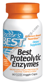 Doctors Best - Proteolytic Enzymes 90 vgc