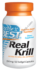 Doctors Best - Real Krill 350mg 60 sfg