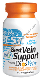 Doctors Best - Vein Support w/ DiosVein 60 vgc