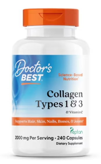 Doctors Best - Collagen (Types 1 & 3)  2000mg  240 tabs