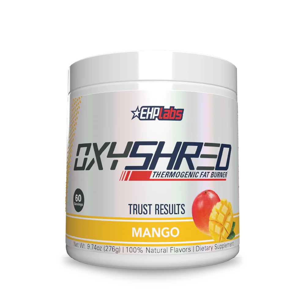 EHP LABS Oxyshred Thermogenic Fat Burner Mango Flavor 60 Servings