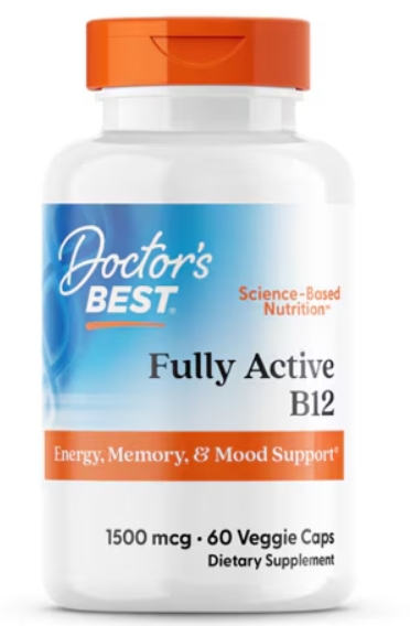 Doctors Best - Fully Active B12 1500mcg 60vc