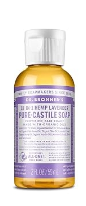 Dr. Bronner'S Magic Soaps Organic Castile Liquid Soap Lavender 2 oz
