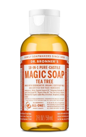 Dr. Bronner'S Magic Soaps Organic Castile Liquid Soap Tea Tree 2 oz