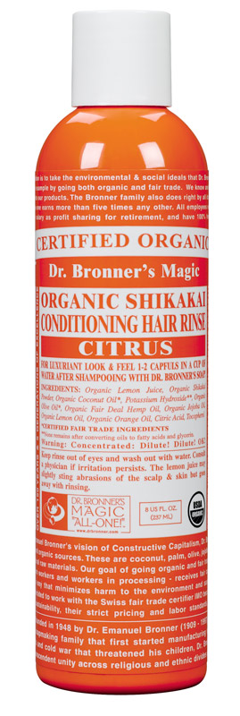 Dr. Bronner'S Magic Soaps Hair Conditioning Rinse Citrus 8 oz-OUT OF STOCK