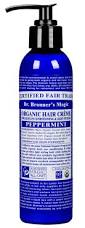Dr. Bronner'S Magic Soaps Hair Creme Peppermint 6 oz-OUT OF STOCK