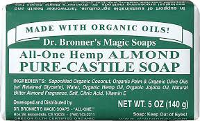 Dr. Bronner'S Magic Soaps Organic Castile Bar Soap Almond 5 oz