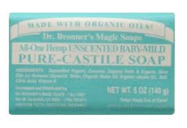 Dr. Bronner'S Magic Soaps Organic Castile Bar Soap Baby Mild 5 oz