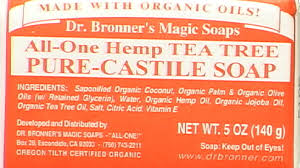 Dr. Bronner'S Magic Soaps Organic Castile Bar Soap Tea Tree 5 oz