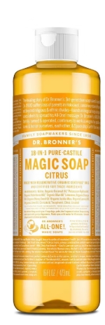 Dr. Bronner'S Magic Soaps Organic Castile Liquid Soap Citrus Orange 16 oz-OUT OF STOCK