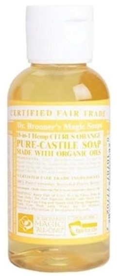 Dr. Bronner'S Magic Soaps Organic Castile Liquid Soap Citrus Orange 2 oz