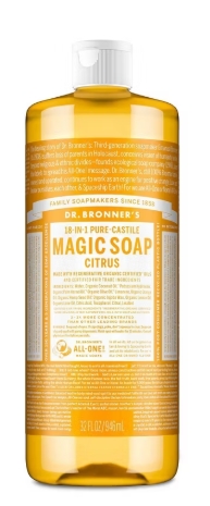Dr. Bronner'S Magic Soaps Organic Castile Liquid Soap Citrus Orange 32 oz