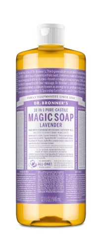 Dr. Bronner'S Magic Soaps Organic Castile Liquid Soap Lavender 32 oz