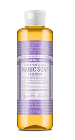 Dr. Bronner'S Magic Soaps Organic Castile Liquid Soap Lavender 8 oz