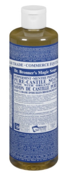 Dr. Bronner'S Magic Soaps Organic Castile Liquid Soap Peppermint 4 oz