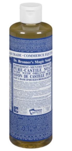Dr. Bronner'S Magic Soaps Organic Castile Liquid Soap Peppermint 8 oz