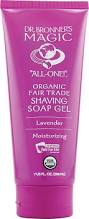 Dr. Bronner'S Magic Soaps Organic Shaving Gel Lavender 7 oz