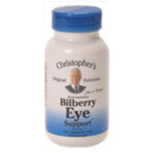 Dr.Christopher's Nourish Bilberry Eye Support 100 Vegicaps