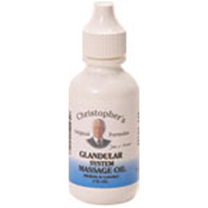Dr.Christopher's Nourish Glandular System Massage Oil 2 OZ