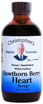Dr.Christopher's Nourish Hawthorn Berry Heart Syrup 4 oz