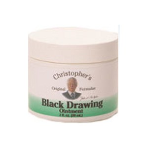 Dr.Christopher's Ointment Black Drawing 2 OZ
