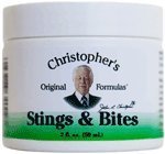 Dr.Christopher's Ointment Stings & Bite 2 OZ(Plantain)