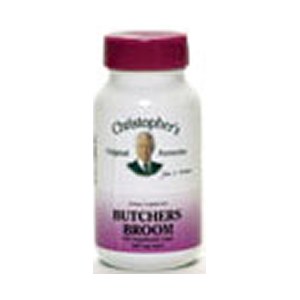 Dr.Christopher's Single Herb Butcher's Broom 100 Vegicaps