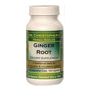 Dr.Christopher's Single Herb Ginger 100 Vegicaps