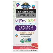 Garden of Life - Dr. Formulated Probiotics Organic Kids+ 5 Billion Watermelon 30ct