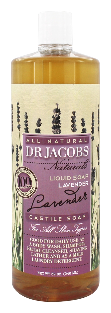 Dr. Jacobs Lavender Castile Liq Soap 32oz-OUT OF STOCK