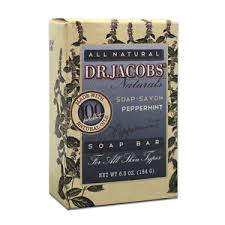Dr. Jacobs Naturals  Bar Soap Castile Pprmnt   6.5 oz