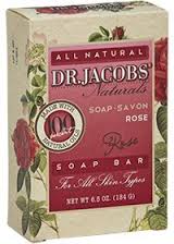 Dr. Jacobs Naturals  Bar Soap Castile Rose     6.5 oz