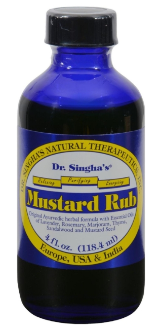 Dr Singha's Mustard Rub 4 OZ