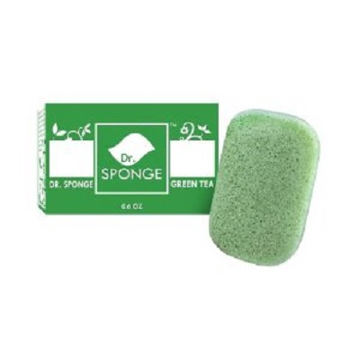 Dr. Sponge Konjac Sponge Green Tea .6 oz
