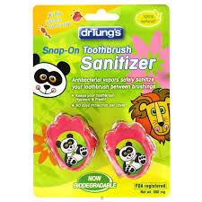 Dr Tung's Products Tbrush Sanitizer,Kids 2 PK