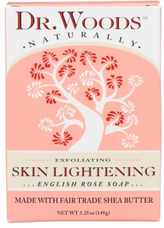 Dr.Wood - Bar Soap Skin Lightening Rose 5.25 Oz
