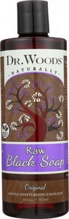 Dr.Wood - Castile Soap Liquid African Black 16 Oz