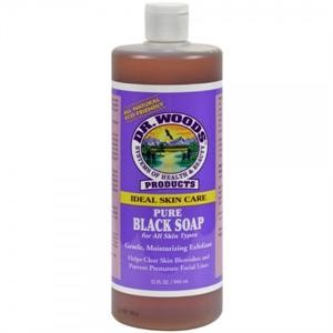 Dr.Wood - Castile Soap Liquid African Black 32 Oz