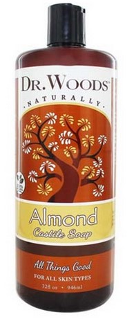 Dr.Wood - Castile Soap Liquid Almond 32 Oz