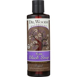 Dr.Wood - Castile Soap Liquid Black with Shea Butter 8 Oz