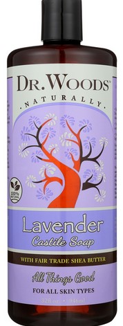Dr.Wood - Castile Soap Liquid Lavender with Shea Butter 32 Oz
