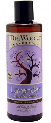 Dr.Wood - Castile Soap Liquid Lavender with Shea Butter 8 Oz