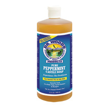 Dr.Wood - Castile Soap,Peppermint 32 OZ