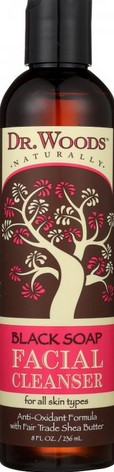 Dr.Wood - Facial Vision Cleanser Shea & Black Soap 8 Oz