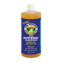 Dr.Wood - Peppermnt Soap W/Shea Btr 32 OZ