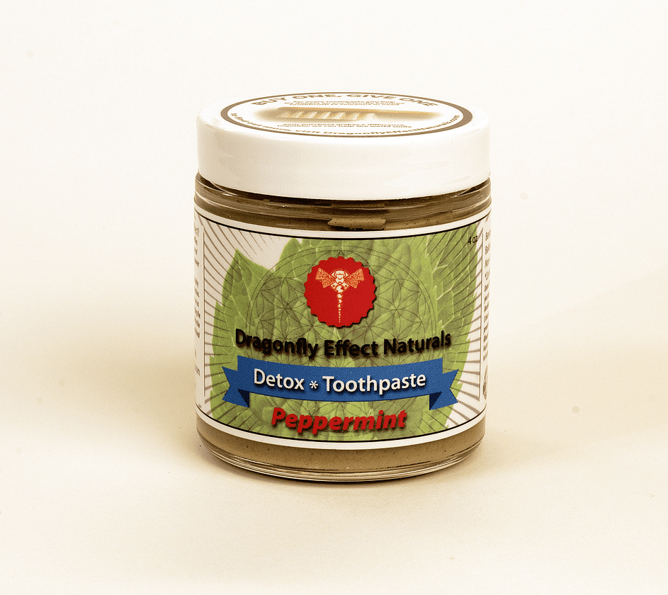 Dragonfly Effect Detox Toothpaste Peppermint 4oz.-UNAVAILABLE